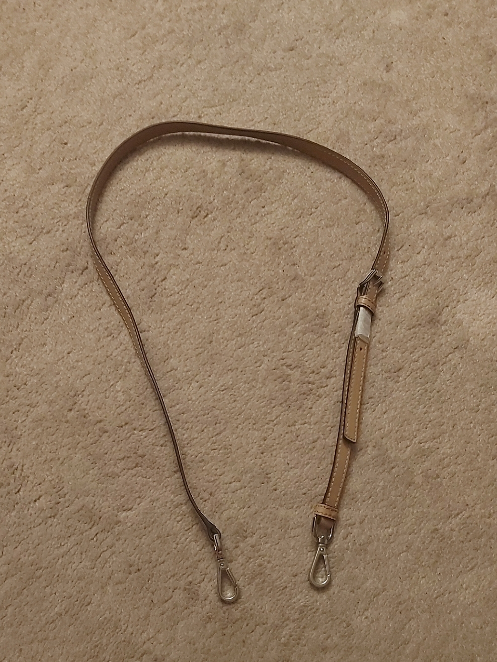 🦋3/$30 Michael Kors genuine leather adjustable bag strap